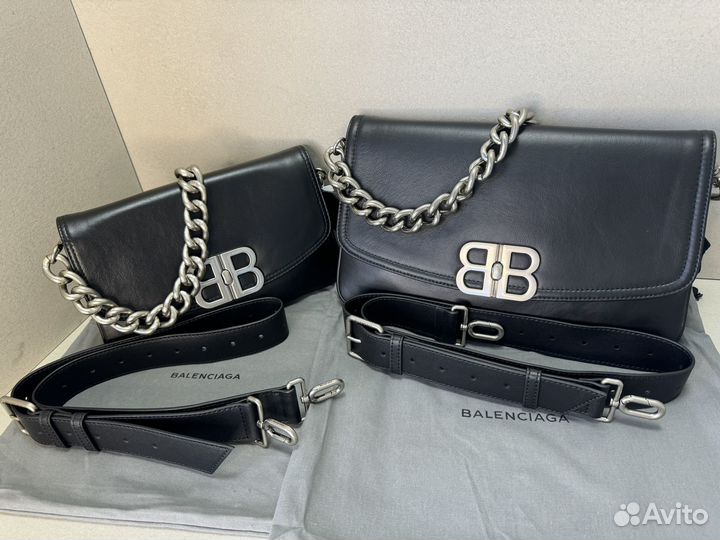 Сумка женская Balenciaga нат. кожа 2 размера