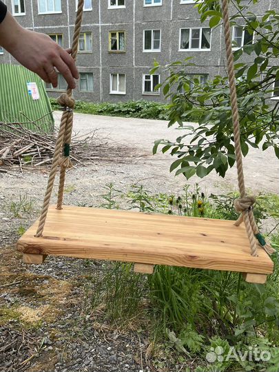 Садовая качеля подвесная