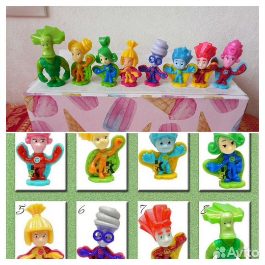 Киндер серия Фиксики 2016