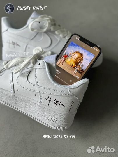 Кроссовки Nike air force 1 Travis Scott