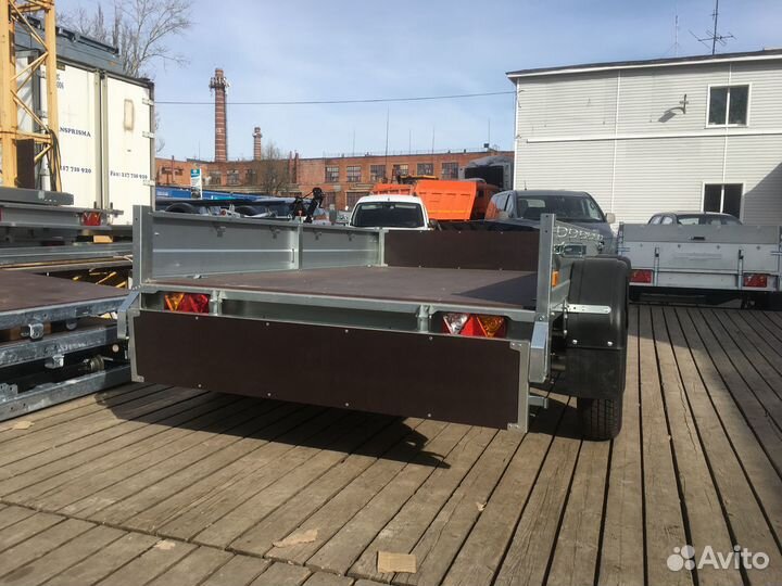 Прицеп сст 7132-16-Ш (2-ух осн.) (без тента и дуг