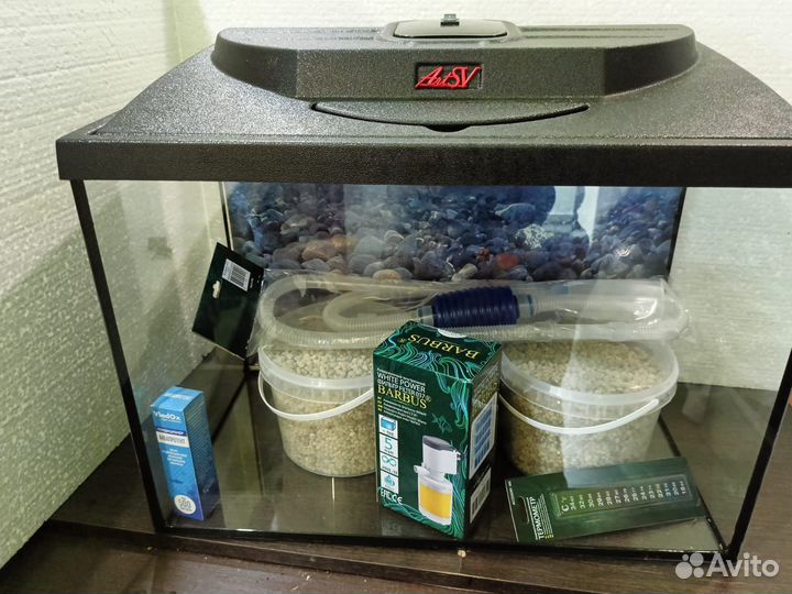 Аквариум в комплекте с оборудованием на 50литров
