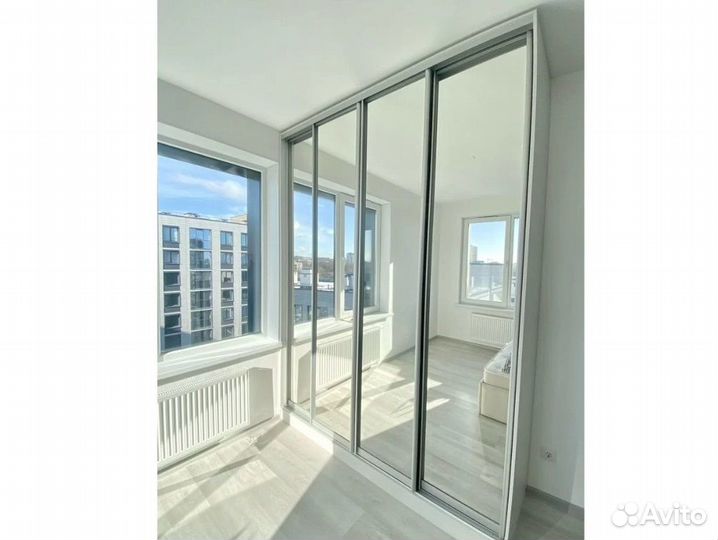 Двери купе в нишу