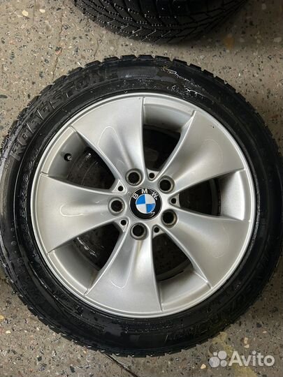 Диски r16 BMW + резина зимняя Roadstone 205/55 R16