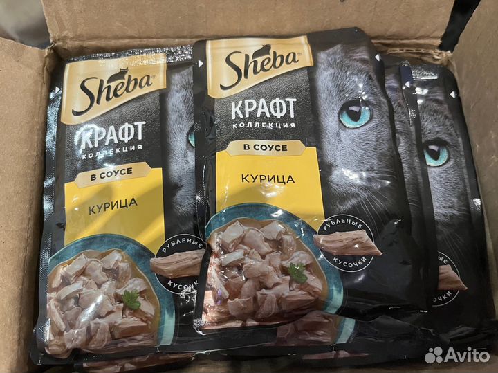 Влажный корм для кошек sheba