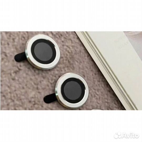 Защитное стекло камеры iPhone 14 / 14 Plus блестящ