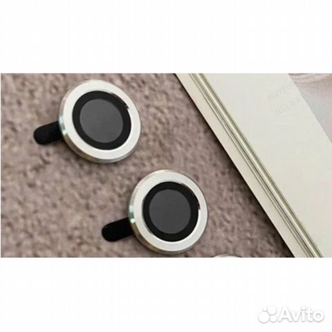 Защитное стекло камеры iPhone 14 / 14 Plus блестящ