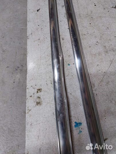 Накладка порога хром rover 75