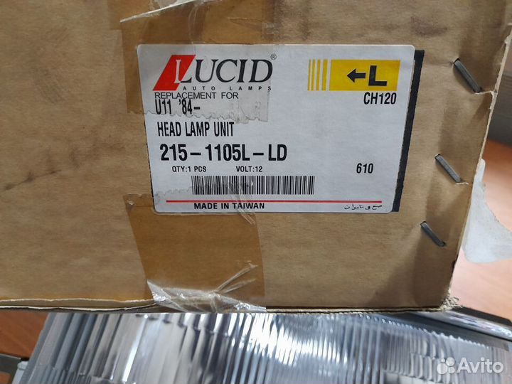 Nissan Bluebird Фара передняя левая Новая