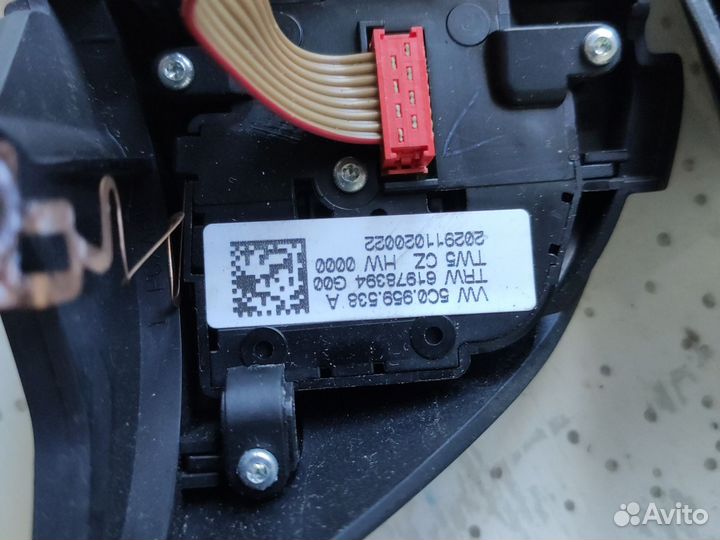 Кнопки мультируля volkswagen