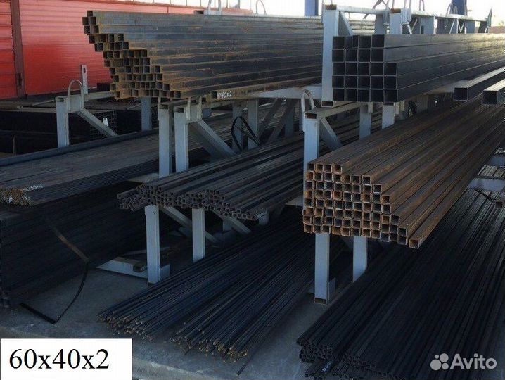 Профильная труба 60х40х2