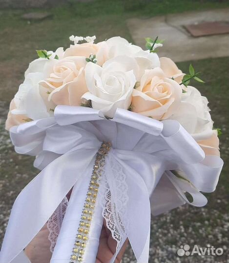 Свадебный букет невесты дублёр