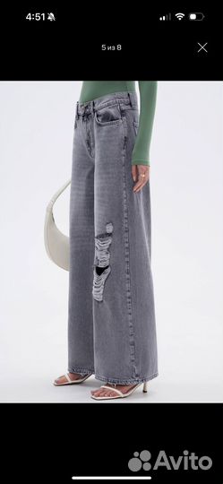 Джинсы в стиле баленсиага TOP TOP