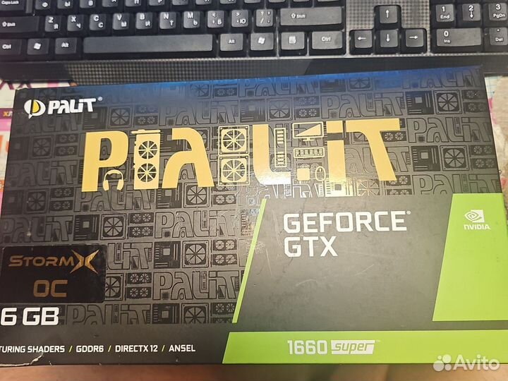 Видеокарта gtx 1660 super 6gb palit