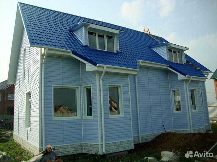 Металлочерепица для кровли RAL 5005 синий