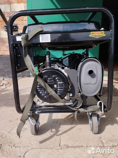 Генератор бензиновый 6.5 квт бу