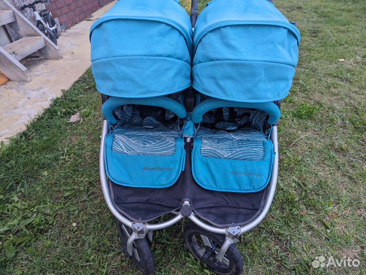 Коляска для двойни bumbleride indie twin