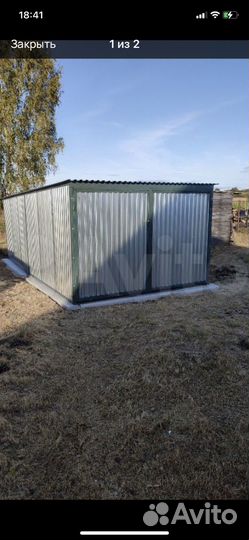 Металличский гараж