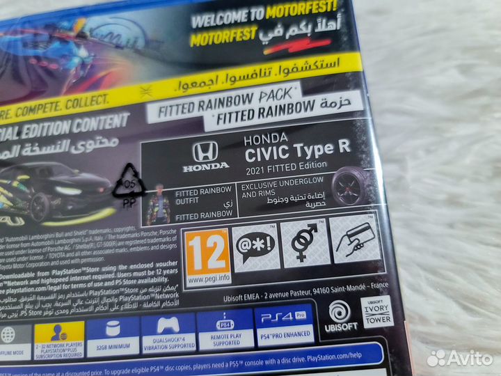 PS4 PS5. The Crew: Motorfest. Новый диск