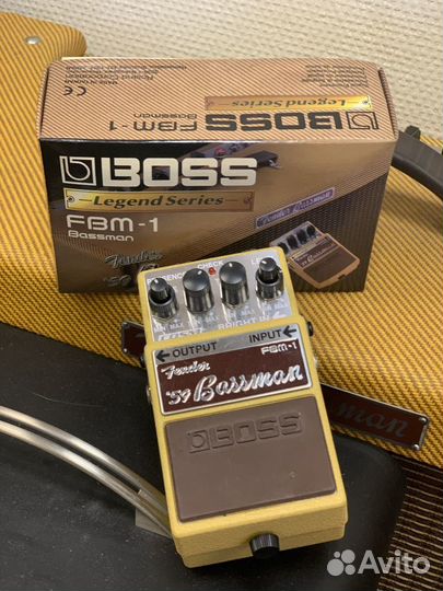 Гитарная педаль Boss 59,Bassman FBM-1