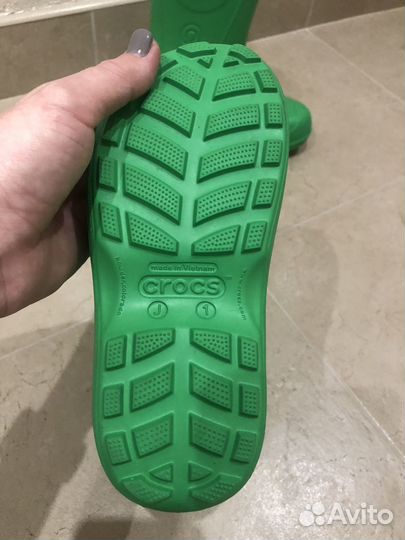 Резиновые сапоги crocs детские