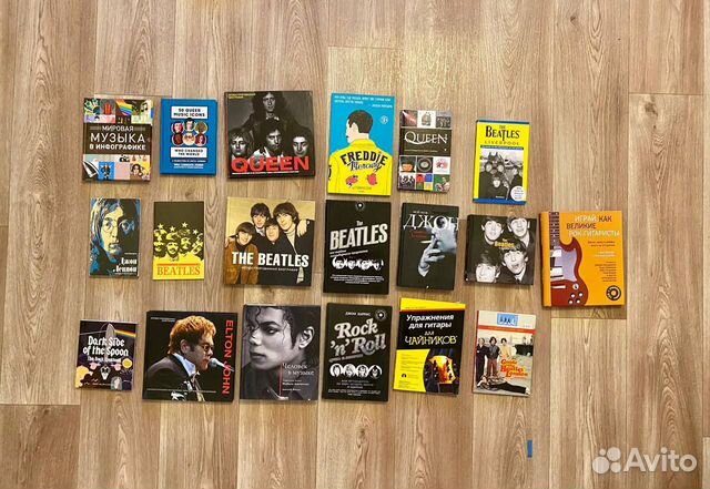 Книги по музыке The Beatles Queen Гитара