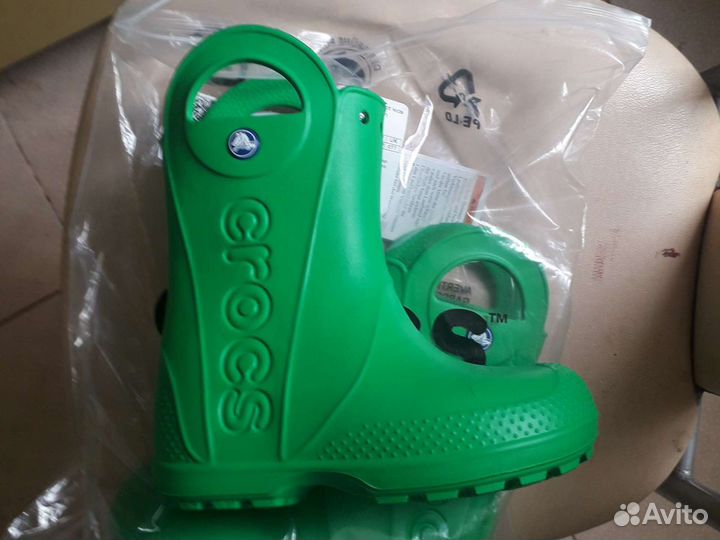 Резиновые сапоги crocs
