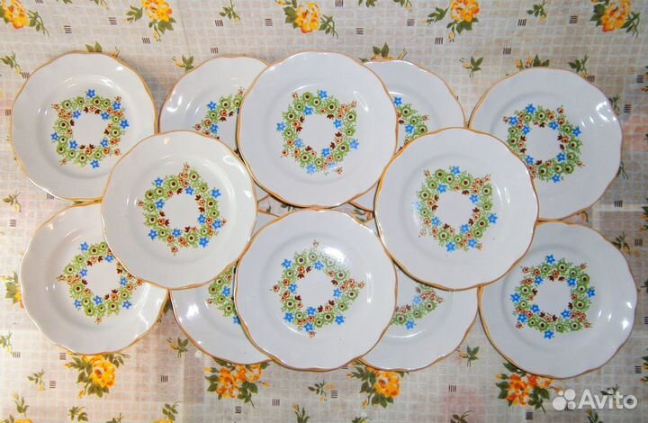 Тарелки Рижский ффз конец 80-х СССР