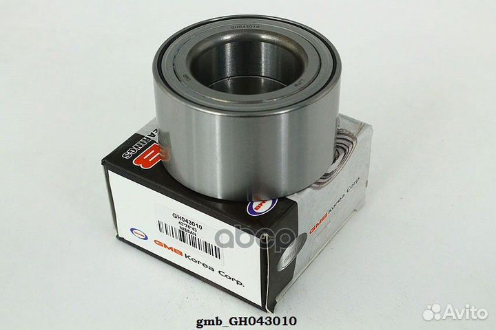 Подшипник ступицы nissan gh043010 GMB