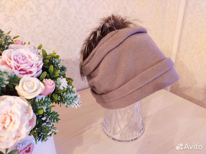 Шапка зимняя женская