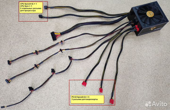 Блоки питания Chieftec 750W, 700W и 750W Gold