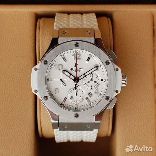 Часы мужские Hublot Big Bang Steel White