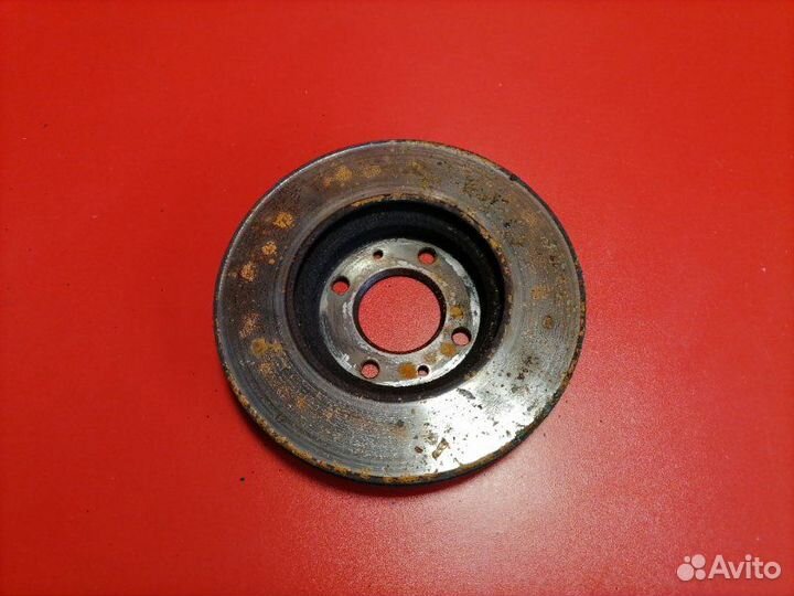 Тормозной диск передний Hyundai Solaris RB G4FC