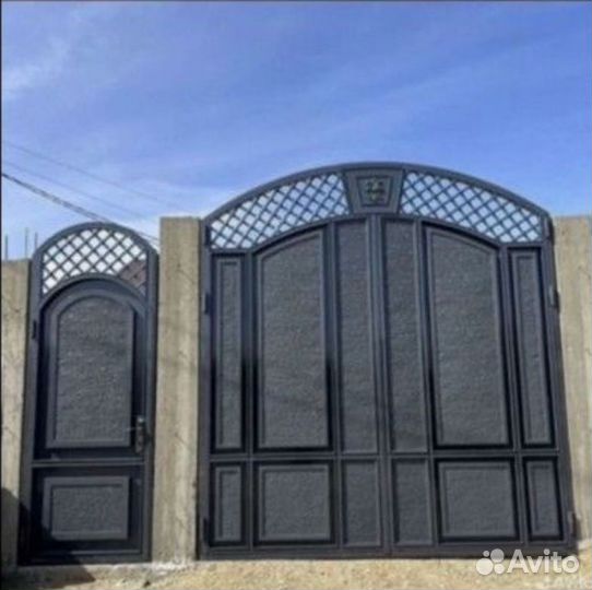 Кованые ворота k-1015