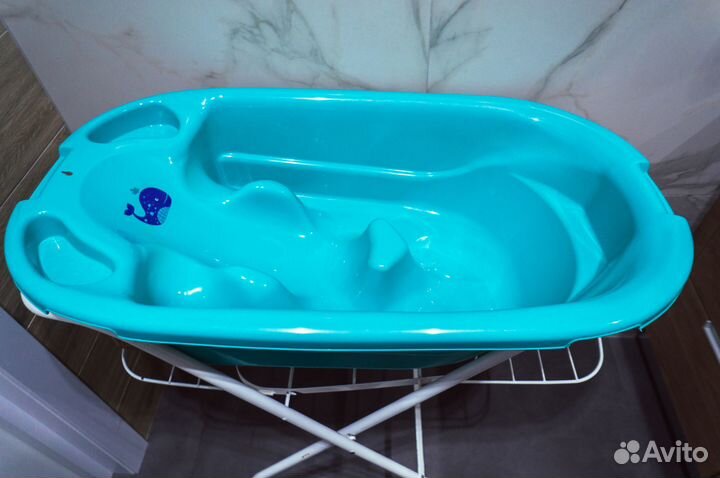 Ванночка для купания + гамак для малыша