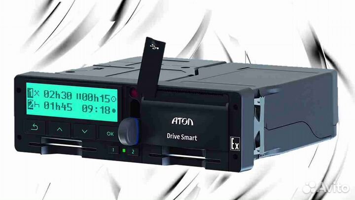 Автомобильный тахограф Atol Drive.Под ключ