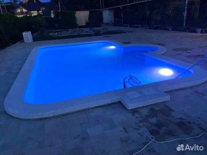 Бассейн полипропиленовый 7x4