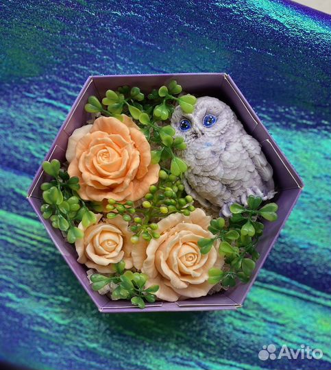 Набор из мыла ручной работы