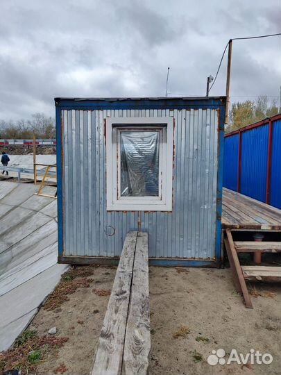 Вагончик бытовка металлический