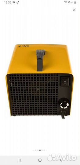 Тепловая электрическая пушка ballu BKX-7, BHP-P2-3