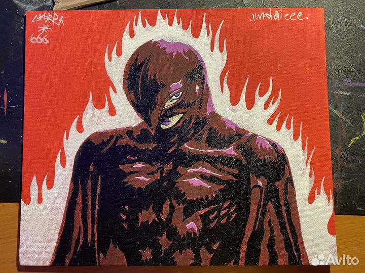 Картина по аниме берсерк