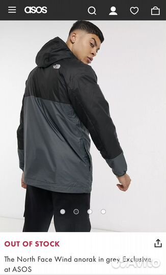 Анорак The north face for ASOS