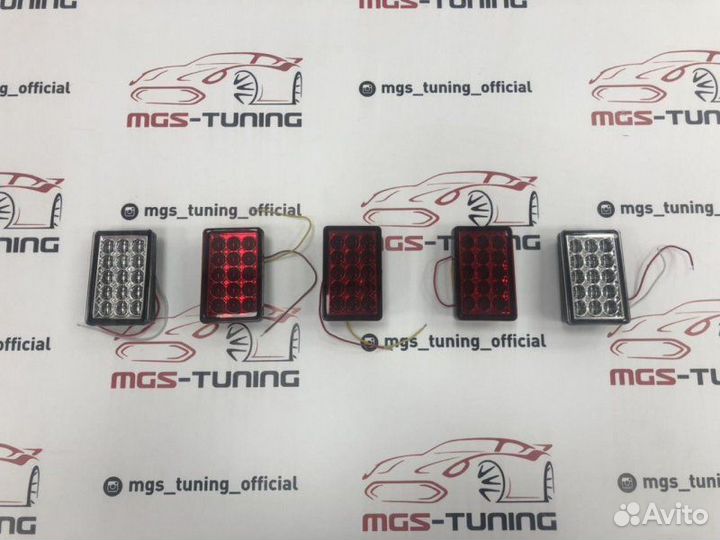 Огни в задний бампер (B) Mercedes G-class