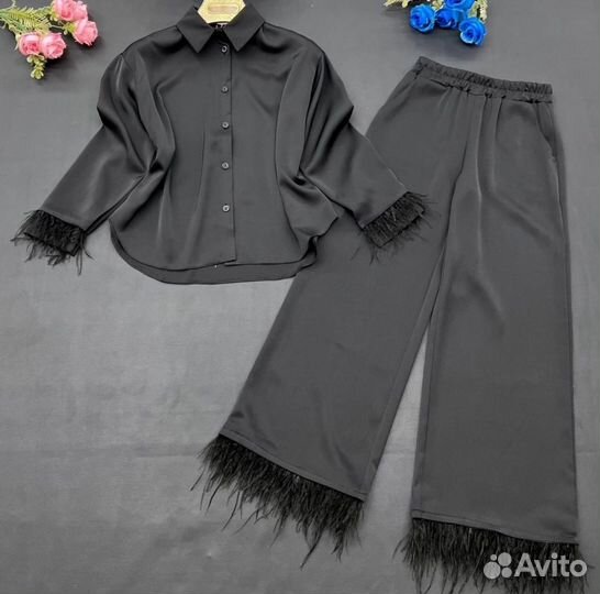Брючный костюм для девочки 134-146