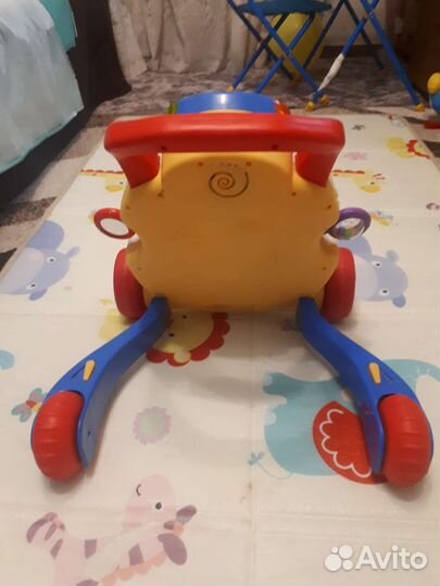 Ходунки каталка chicco 2 в 1