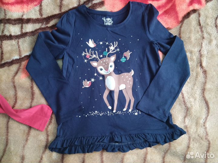 Лонгслив для девочек