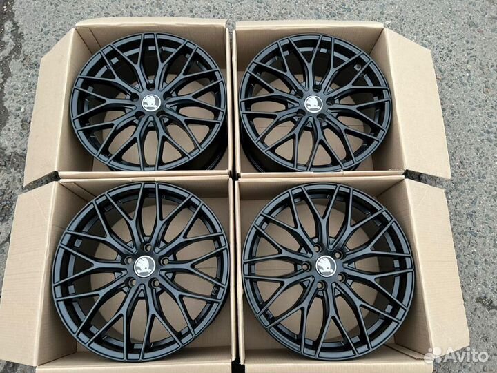 Диски для зимы B092W R17 на Skoda Octavia