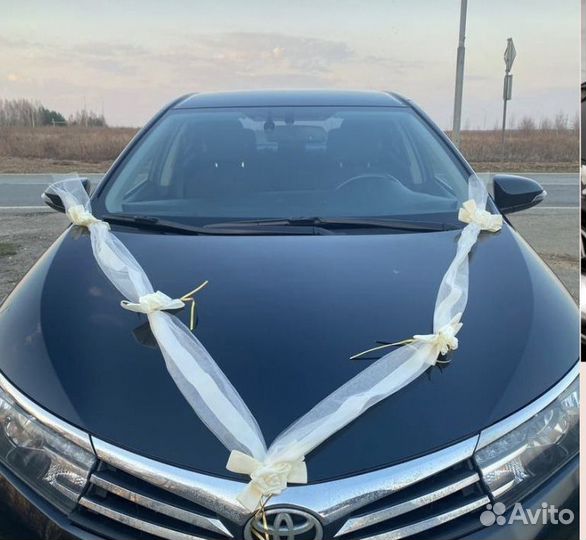 Свадебные ленты на машину