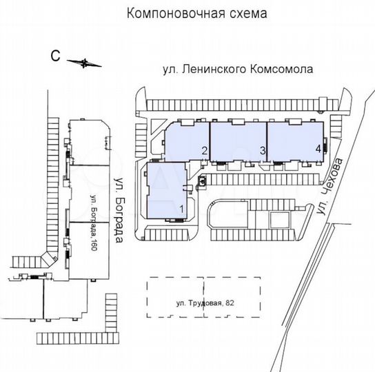 1-к. квартира, 30,9 м², 9/9 эт.