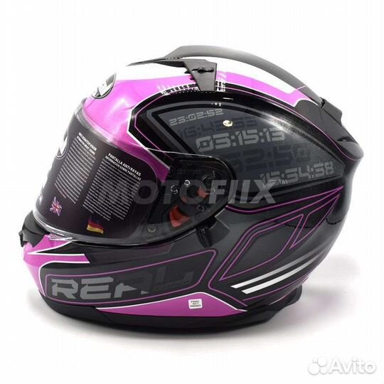 Мото шлем для девушки